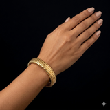 Parallel Golden Bangle