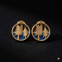 Midnight Forest Studs