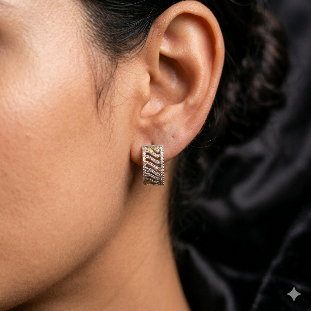 The Wave Bat Studs