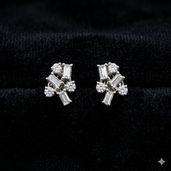 Crystal Bloom Stud