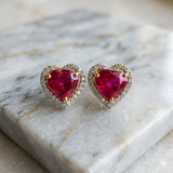 Heart Shaped Studs