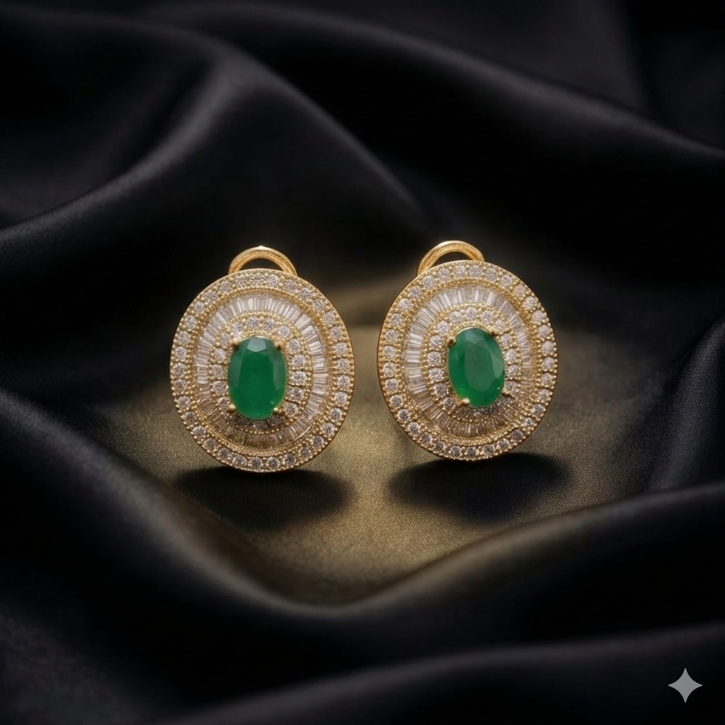 Regent Halo Earrings