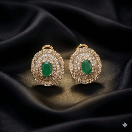 Regent Halo Earrings