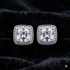 Orchid Glamour Studs