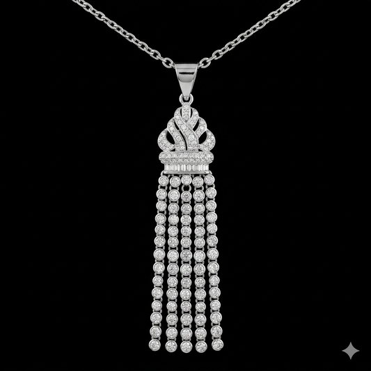Luxe Linear Crystal Drop