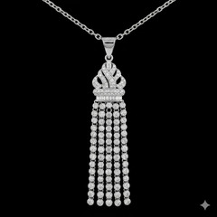 Luxe Linear Crystal Drop