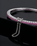 Pink Zircon Bangle
