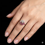 Rosé Radiance Ring