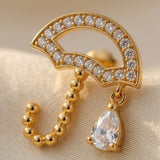 The Raindrop Umbrella Studs