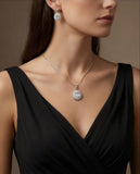 Sunburst Baguette Pendant
