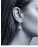 Pave-Set Ball Drop earrings