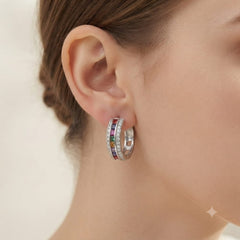 Chroma Luxe Hoop Earrings