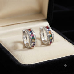 Chroma Luxe Hoop Earrings