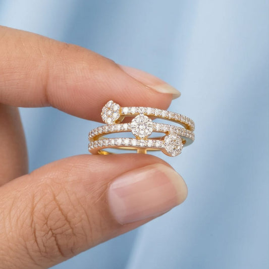 Lumina Triple Layer Ring