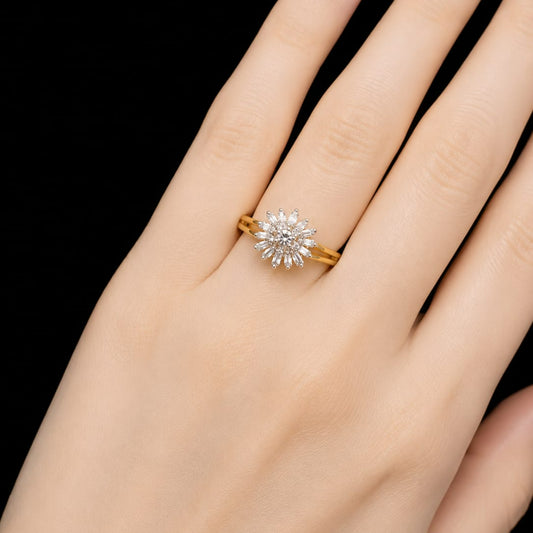 Lumina Starburst Ring