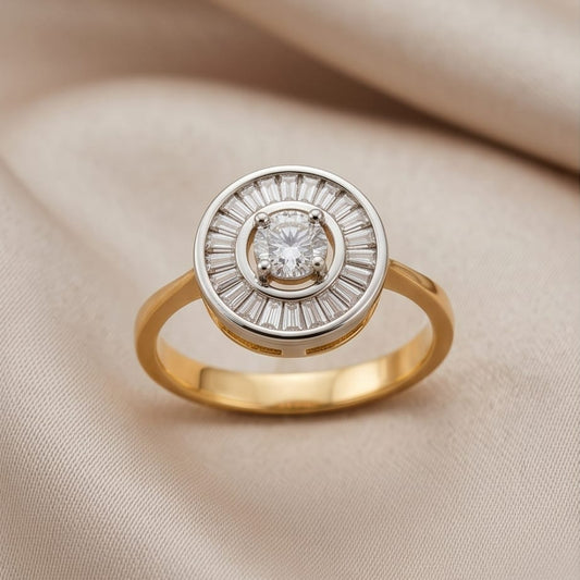 Midnight Sunbeam Ring