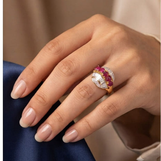 Scarlet Dome Ring
