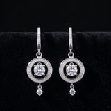 Halo Harmony Drop Earrings