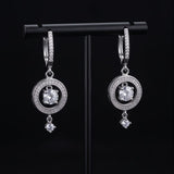 Halo Harmony Drop Earrings