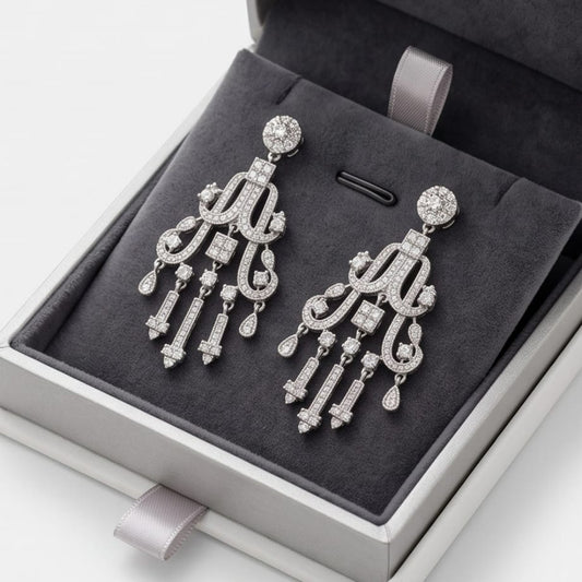 Amethyst Majesty Filigree Earrings