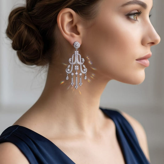 Amethyst Majesty Filigree Earrings