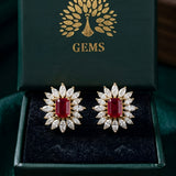 Anya Flower Studs