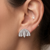 The Silver Lotus Studs
