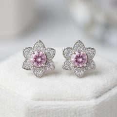 Pink Bloom Stud