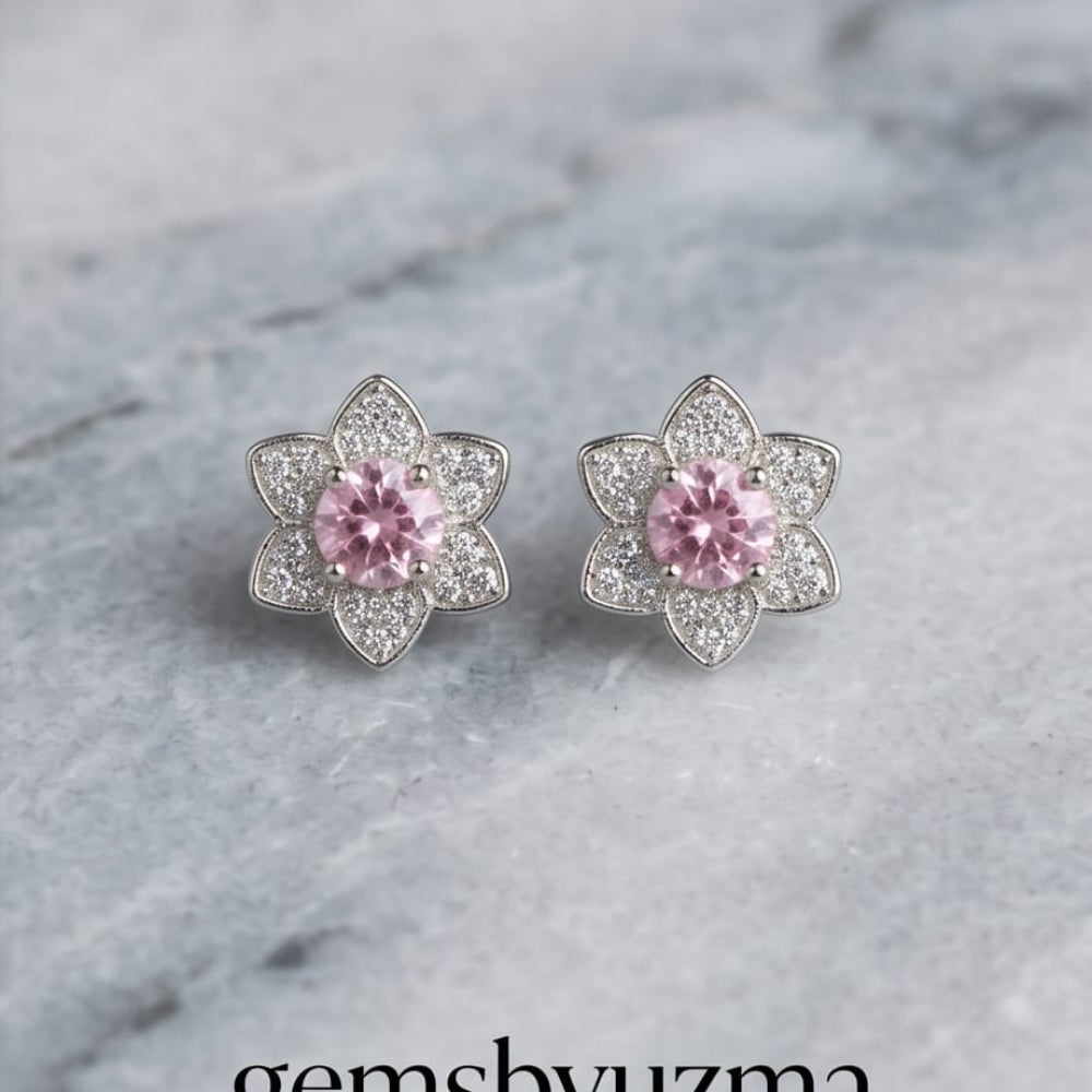 Pink Bloom Stud