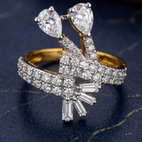 The Twin-Pear Ring