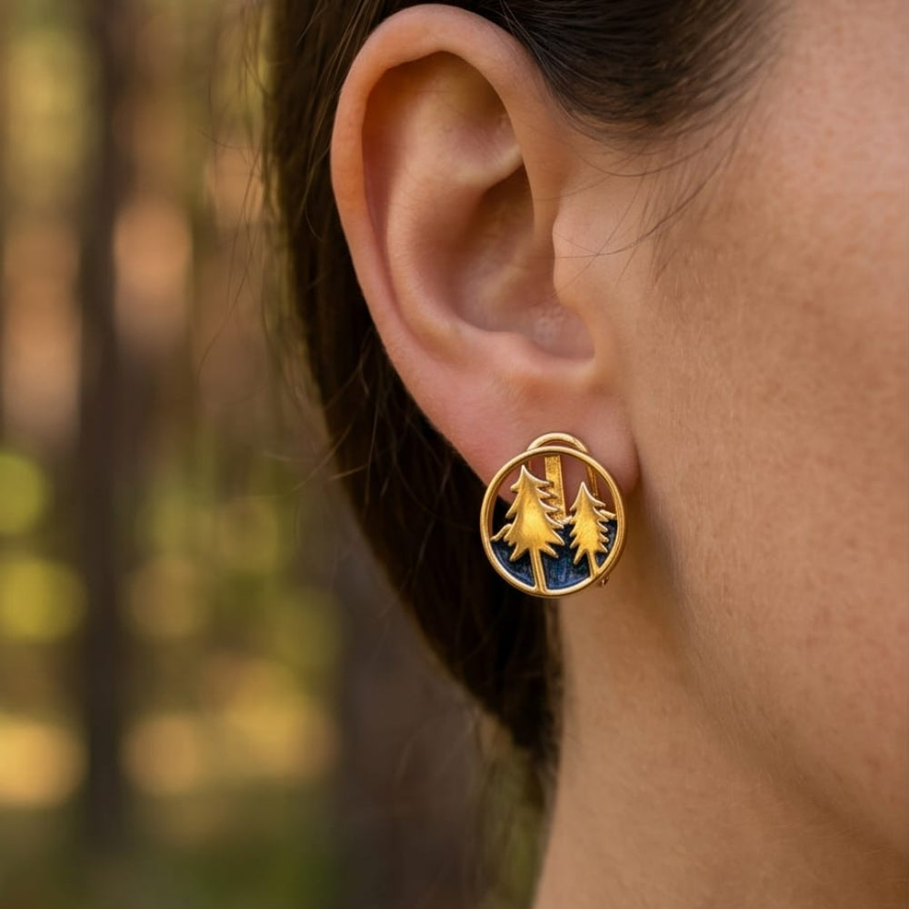Midnight Forest Studs
