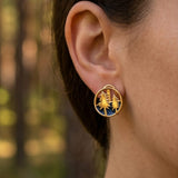 Midnight Forest Studs
