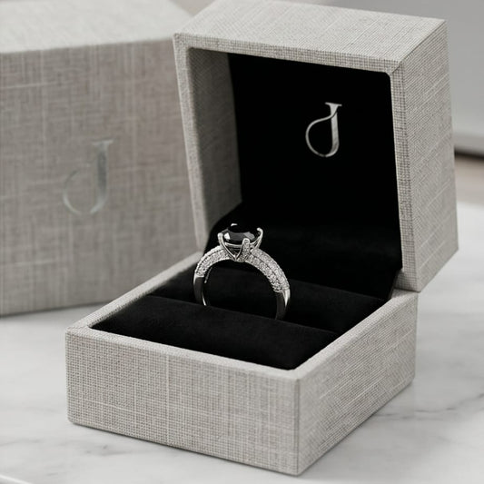 Noir Rose Cathedral Ring