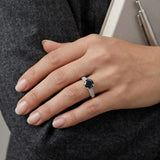 Noir Rose Cathedral Ring