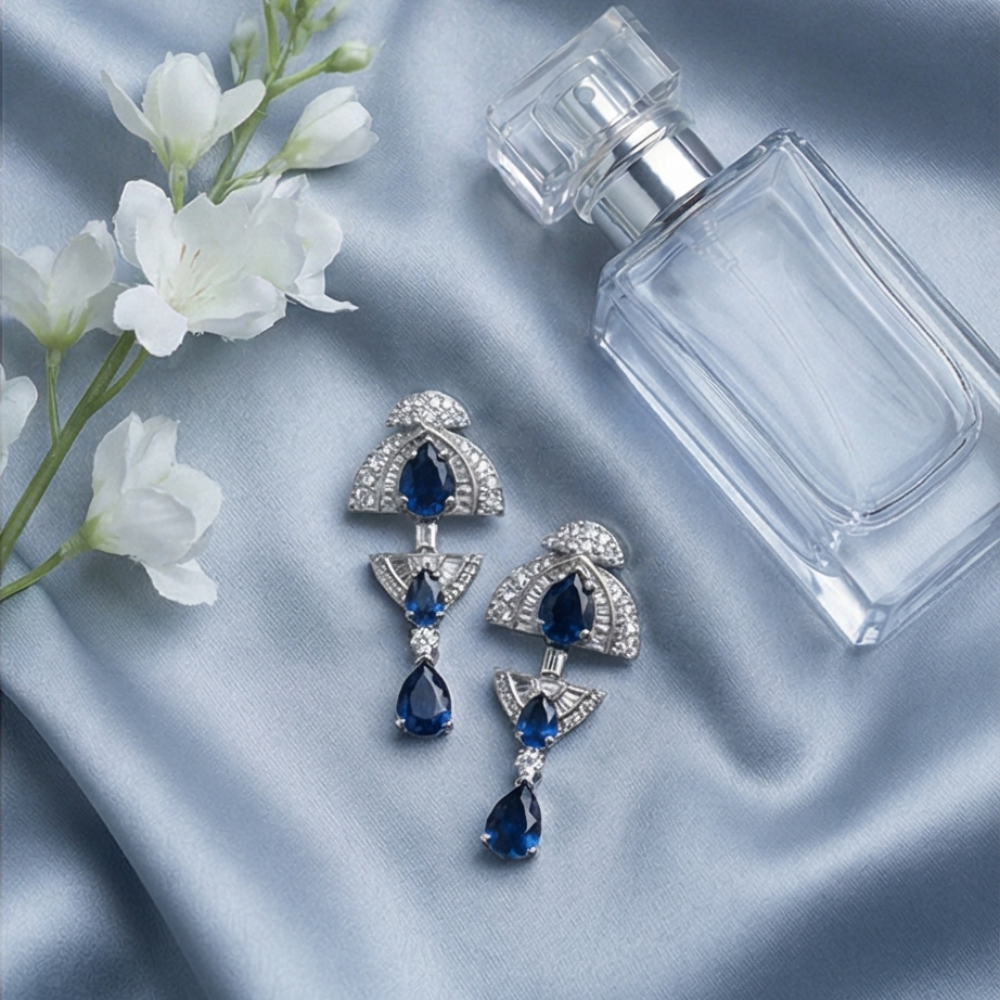 Midnight Tear Earrings