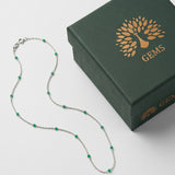 Green Beads Chain
