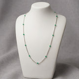 Green Beads Chain