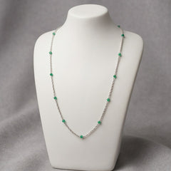 Green Beads Chain