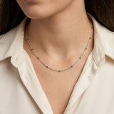Green Beads Chain