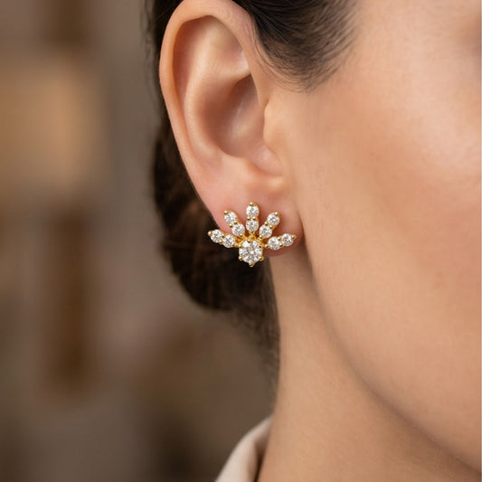 Aura Sunburst Studs