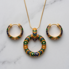 The Mosaic Meena Ring Set