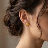 Aura Oval Studs