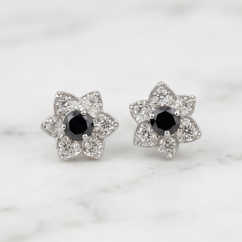 Midnight Star Studs