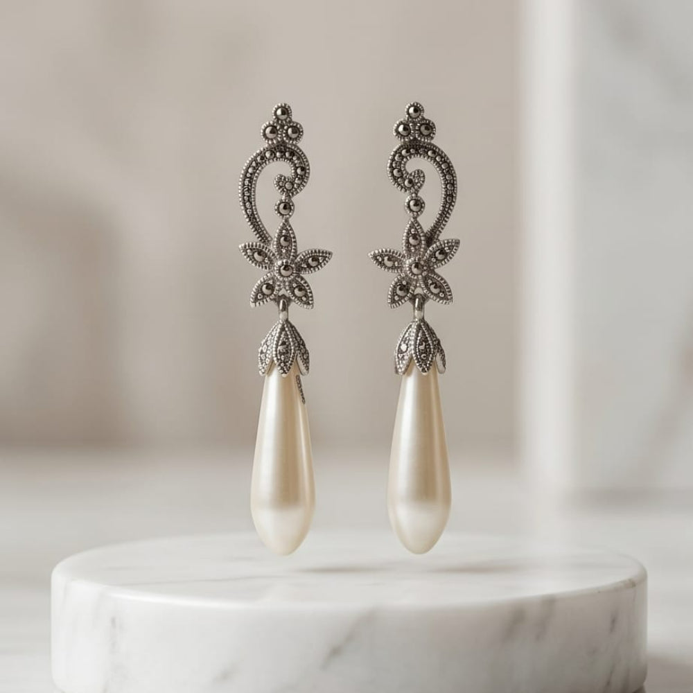 The Crowning Glory Drop Earrings