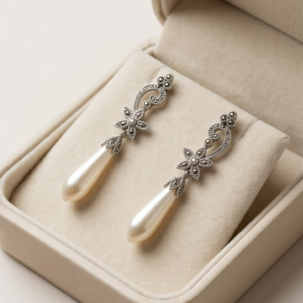 The Crowning Glory Drop Earrings