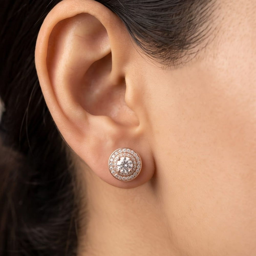 Glamorous circular double-halo target design