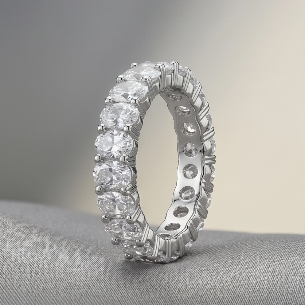 Oval Eternity Ring