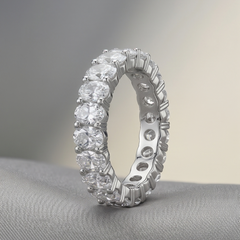 Oval Eternity Ring