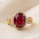 Crimson ring
