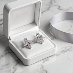 The Silver Crest Studs